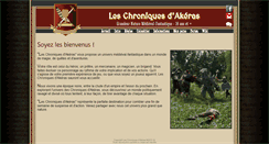 Desktop Screenshot of chroniquesdakeras.com